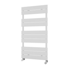 Ximax P2 P21420600W White Gas Vertical Designer towel warmer Radiator, (W)500mm x (H)970mm