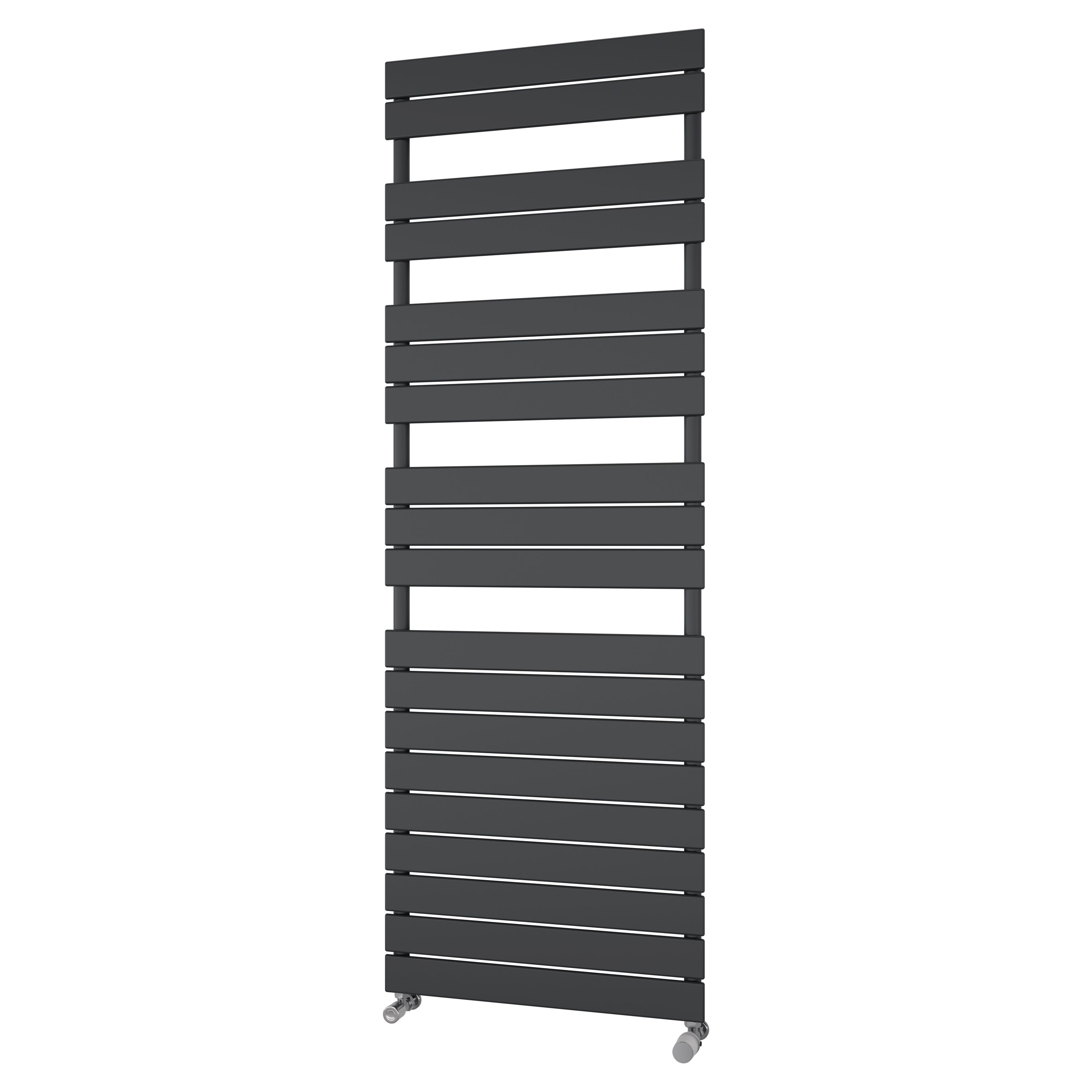 Ximax P2 Satin anthracite Vertical Designer Radiator, (W)600mm x (H)1720mm