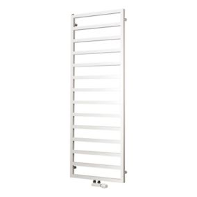 Ximax Pure White Towel warmer (W)600mm x (H)1470mm