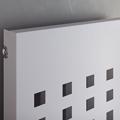 Ximax S1 Plan White Vertical Designer Radiator, (W)516mm x (H)1804mm