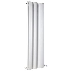 Ximax Supra SU180055W White Vertical Designer Radiator, (W)550mm x (H)1800mm