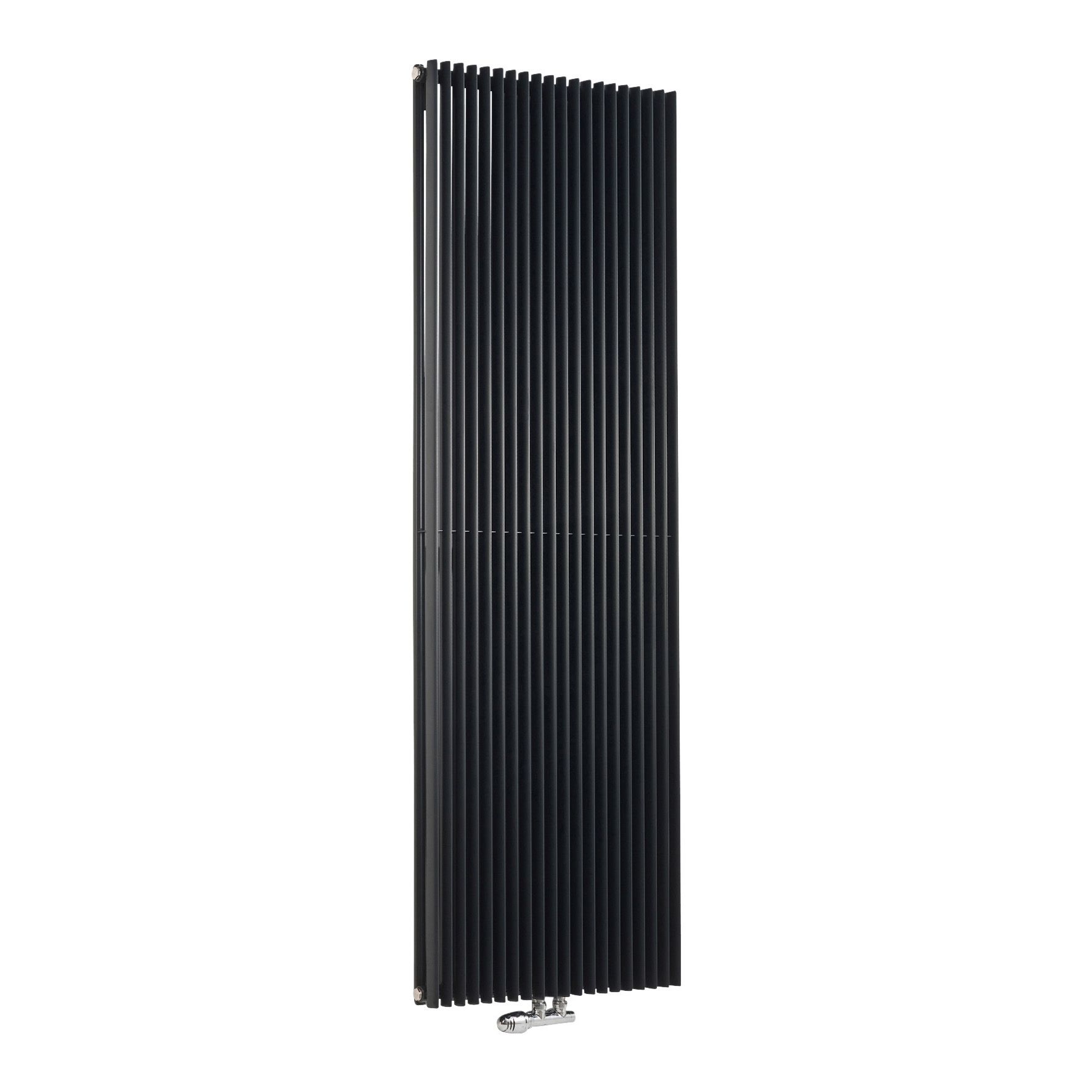 Ximax Triton Duplex Anthracite Vertical Designer Radiator, (W)600mm x (H)1800mm