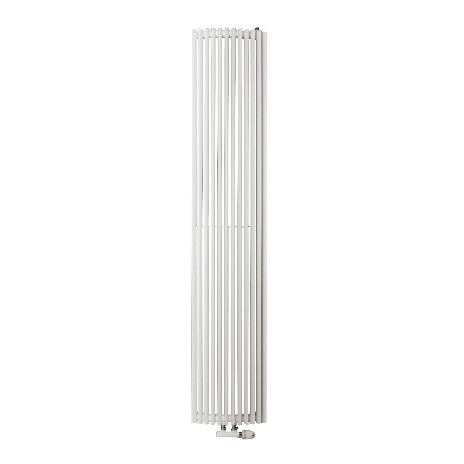 Ximax Triton SemiCircle White Vertical Designer Radiator, (W)340mm x