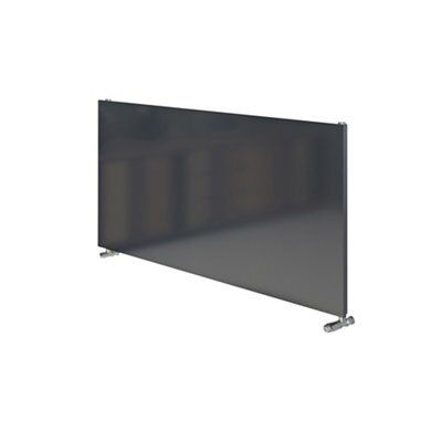 Ximax Vertiplan Anthracite Horizontal Designer Radiator, (W)595mm x (H)1500mm