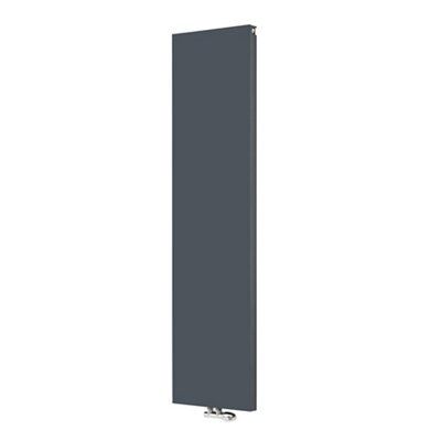 Ximax Vertiplan Duplex Anthracite Vertical Radiator, (W)600mm x (H)1800mm
