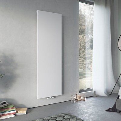 Ximax Vertiplan White Vertical Designer Radiator, (W)595mm x (H)1500mm