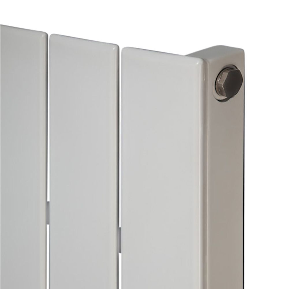 Ximax Vertirad Deluxe HWX180045W White Horizontal or vertical Designer 3081BTU Radiator, (W)445mm x (H)1800mm