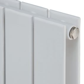 Ximax Vertirad Duplex Horizontal or vertical Designer Radiator, White (W)595mm (H)1500mm