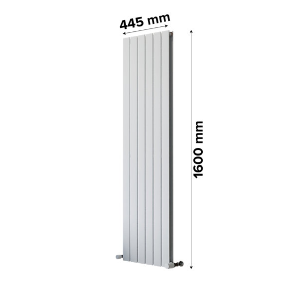 Ximax Vertirad Duplex HWD160044W White Vertical Designer Ximax Vertirad Duplex HWD160044W White Vertical Designer