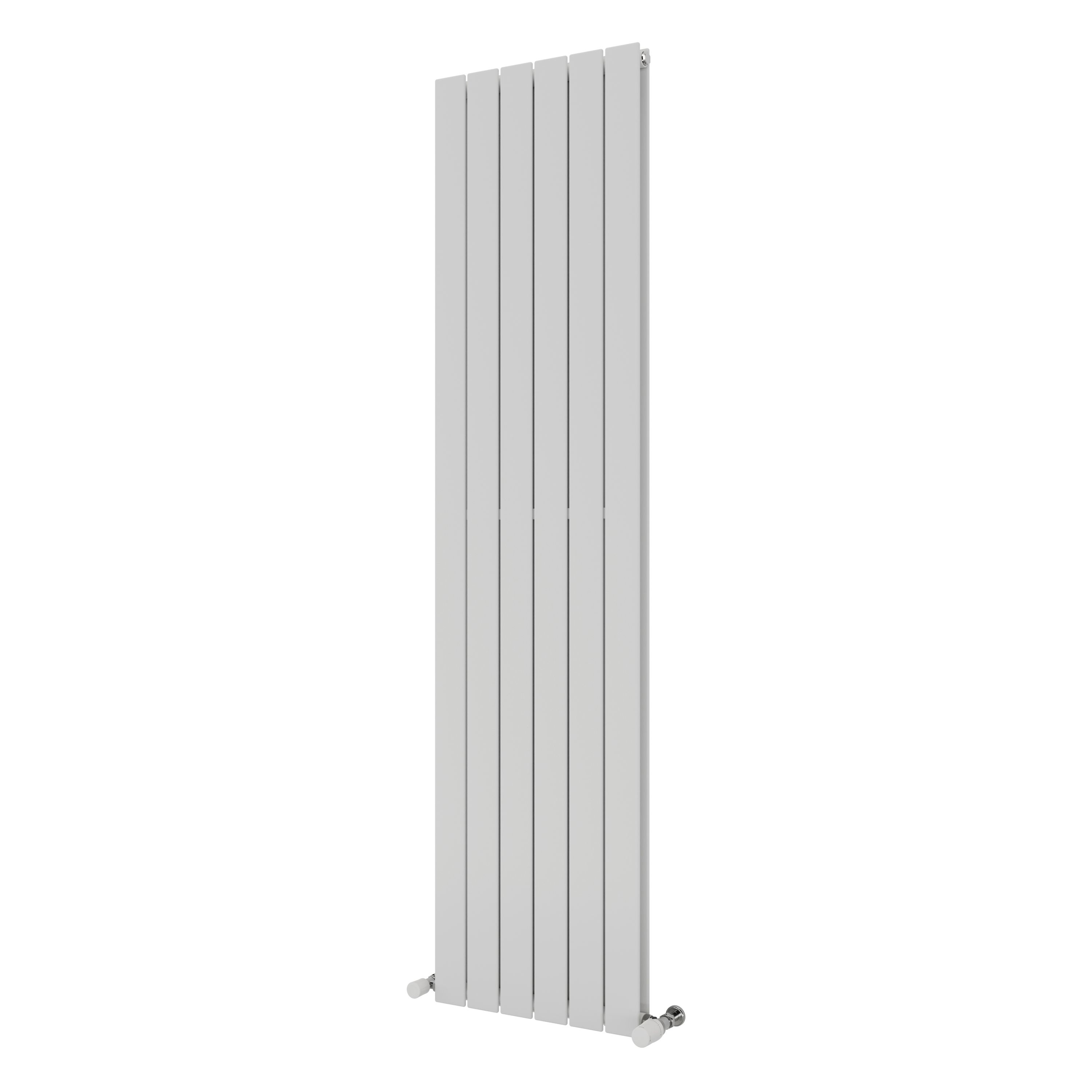 Ximax Vertirad Duplex HWD1800445W White Gas Vertical Designer panel Radiator, (W)445mm x (H)1800mm