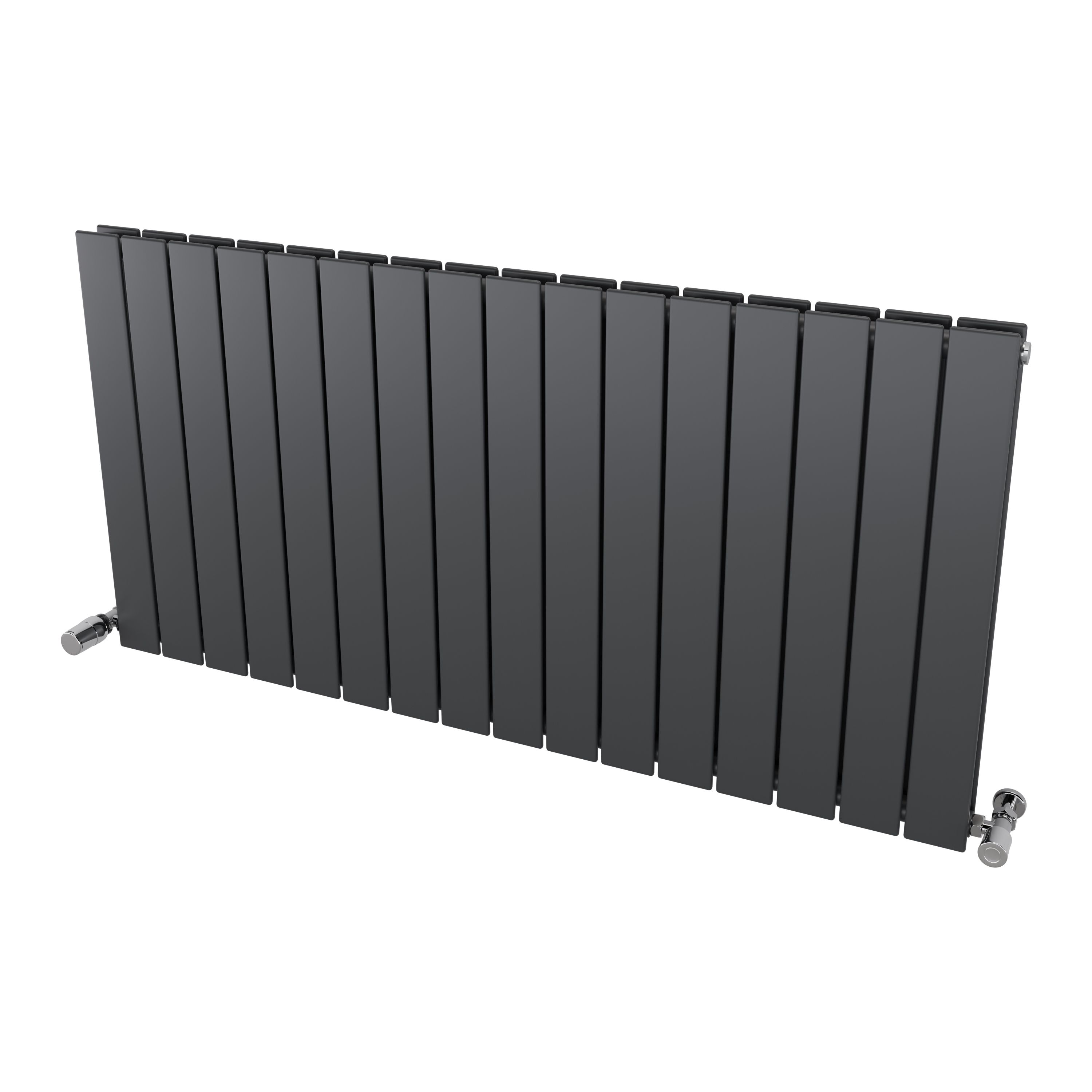 Ximax Vertirad Duplex HWD6001195A Grey Gas Horizontal Designer panel Radiator, (W)1195mm x (H)600mm