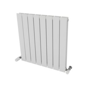 Ximax Vertirad Duplex HWD600595W White Gas Vertical Designer panel Radiator, (W)595mm x (H)600mm