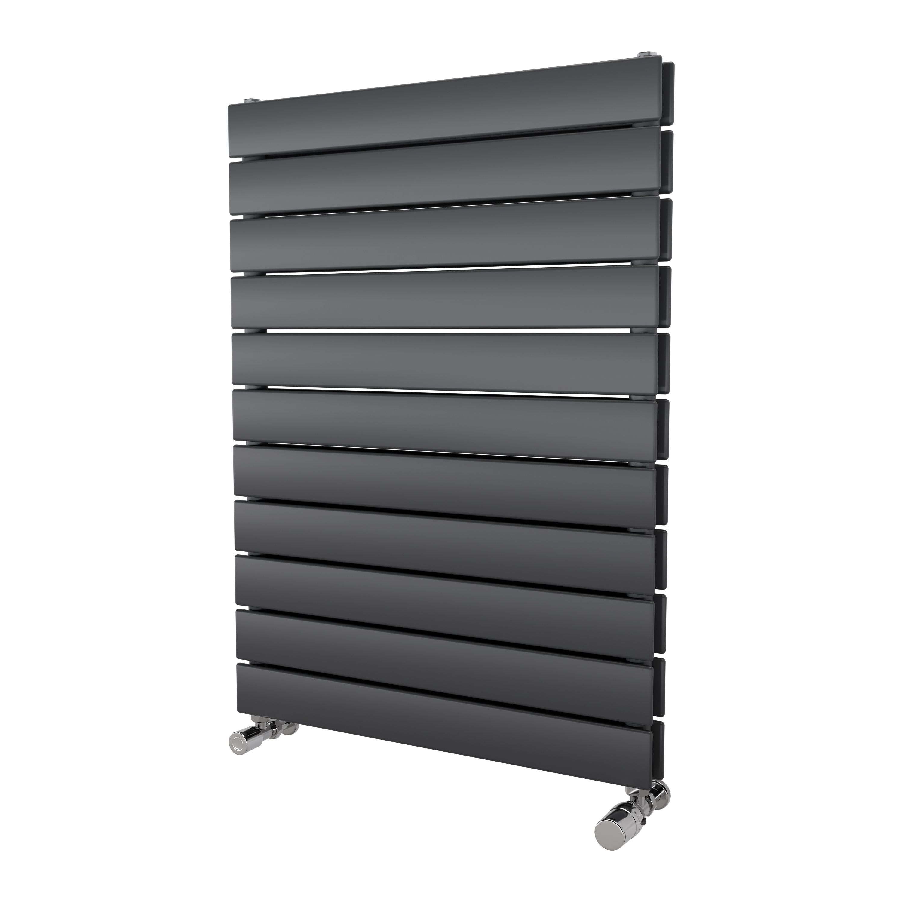 Ximax Vertirad Duplex HWHD1195600A Grey Gas Vertical Designer panel Radiator, (W)600mm x (H)820mm