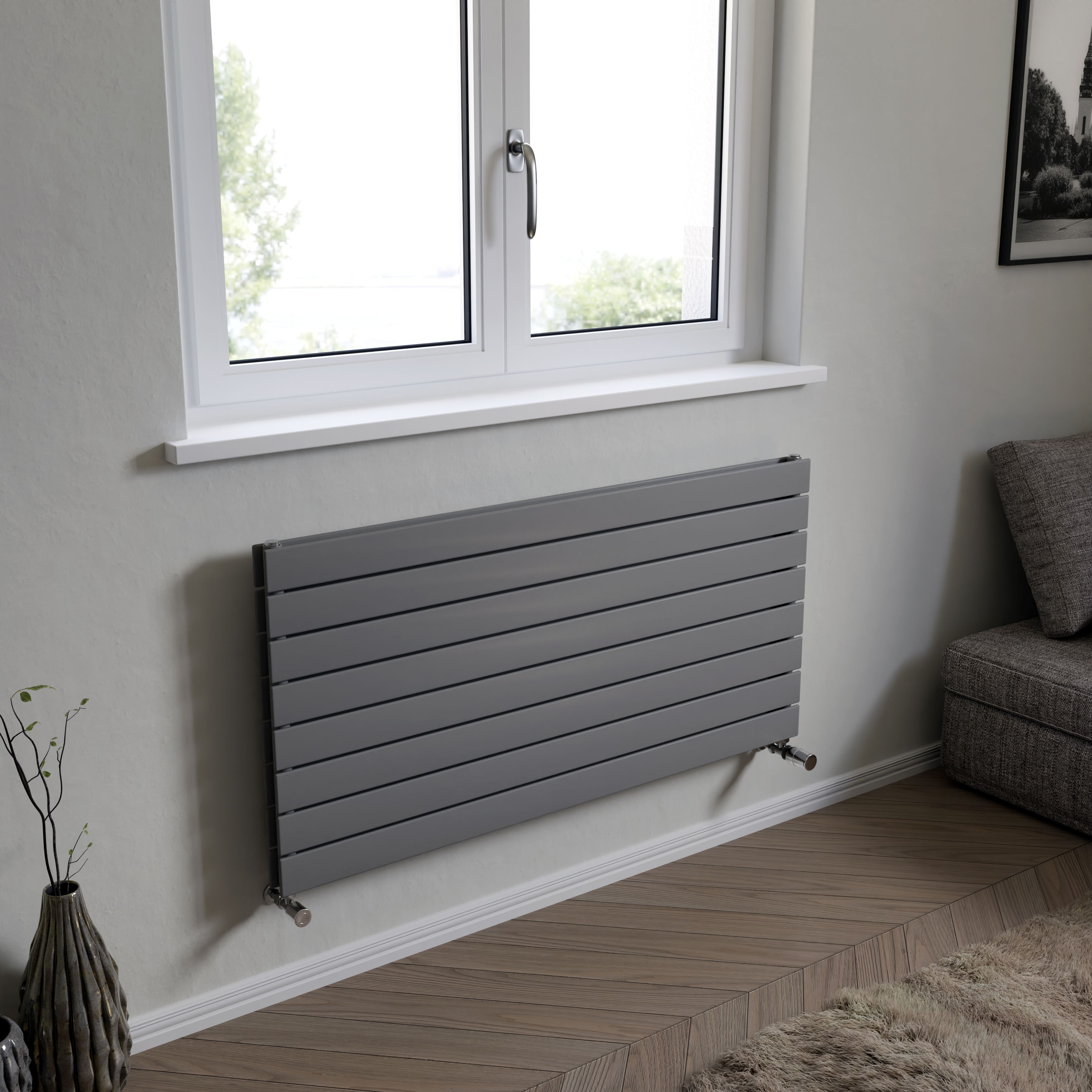 Ximax Vertirad Duplex HWHD1195600S Gas Horizontal Designer panel ...