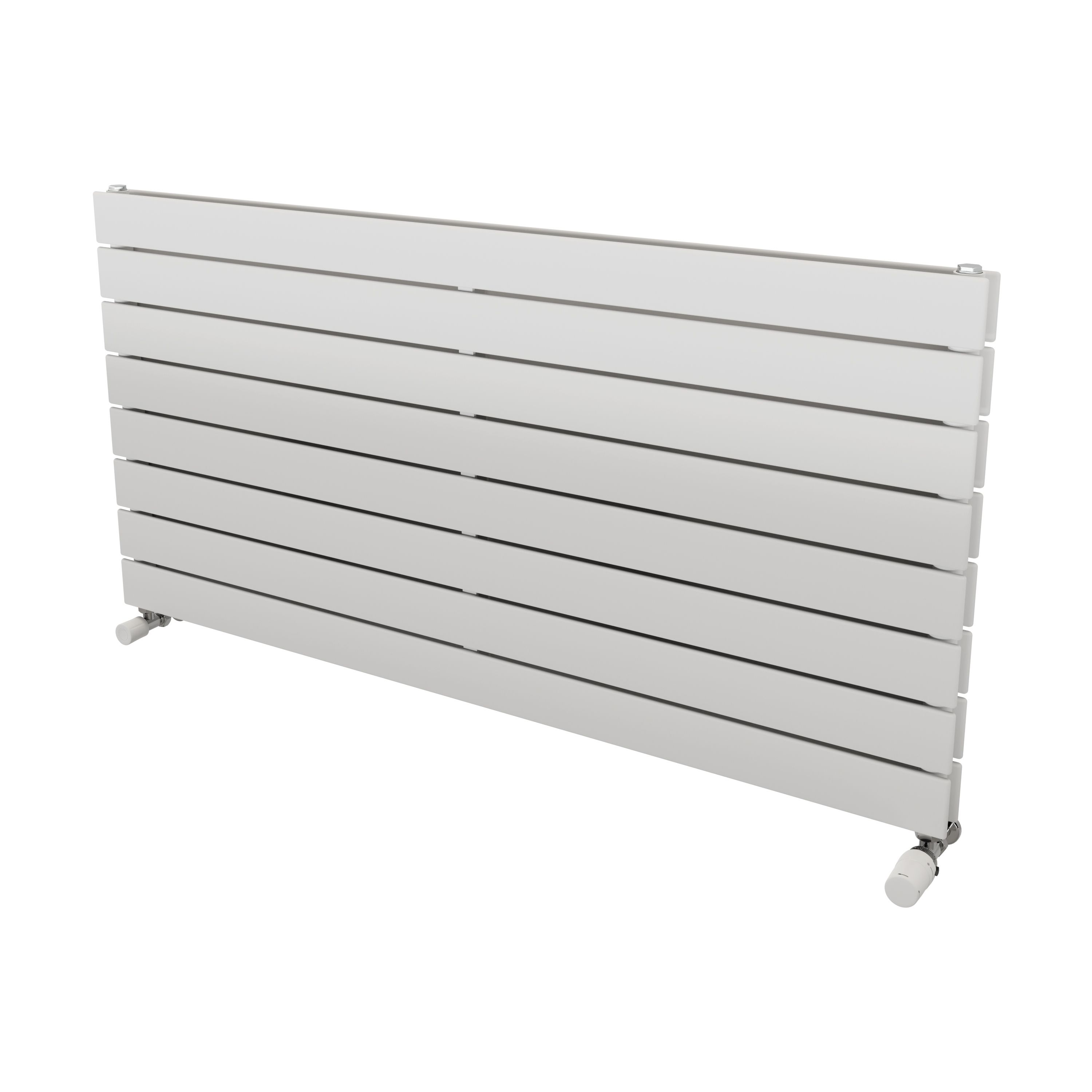 Ximax Vertirad Duplex HWHD1195600W White Gas Horizontal Designer panel Radiator, (W)1200mm x (H)595mm