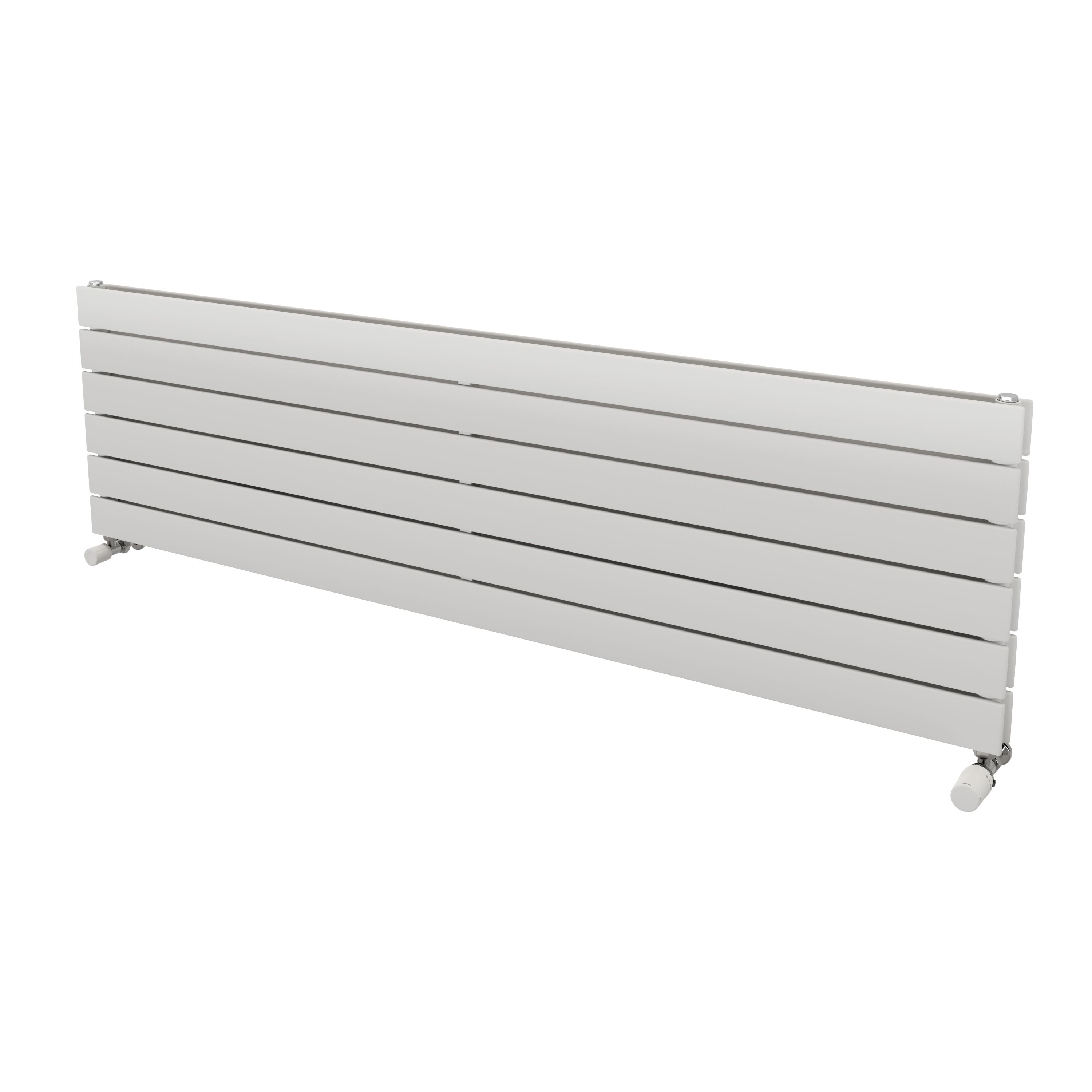 Ximax Vertirad Duplex HWHD1195600W White Gas Horizontal Designer panel Radiator, (W)1600mm x (H)445mm