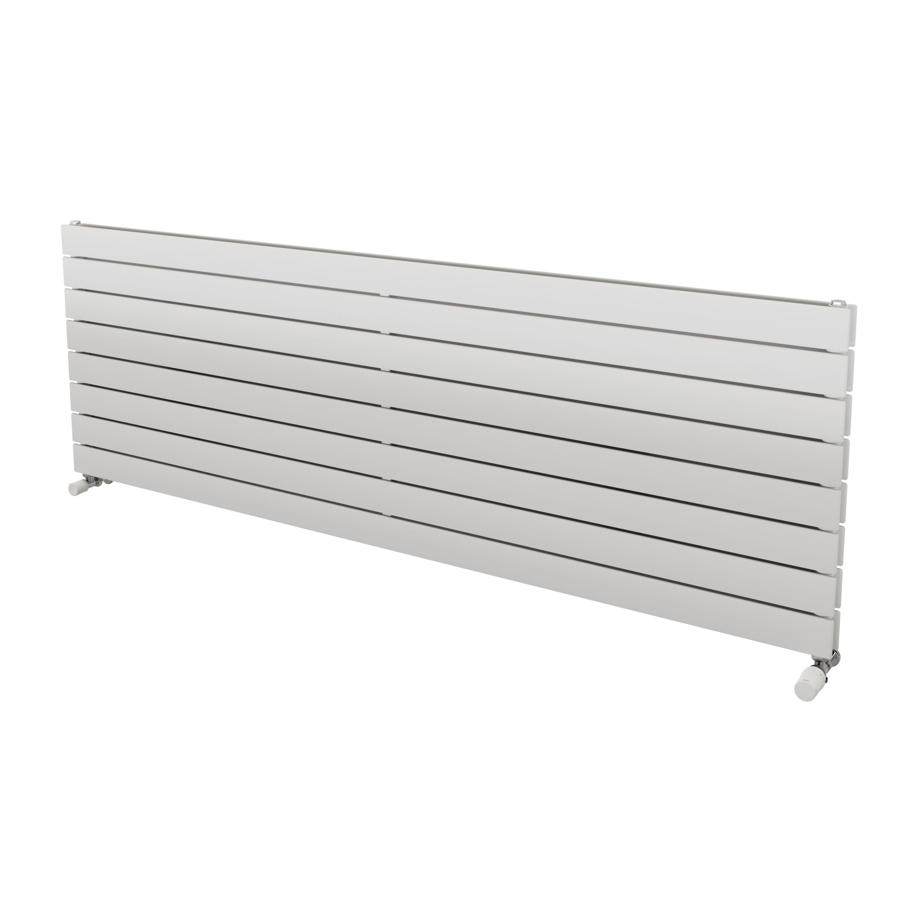 Ximax Vertirad Duplex HWHD1195600W White Gas Horizontal Designer panel Radiator, (W)1800mm x (H)595mm