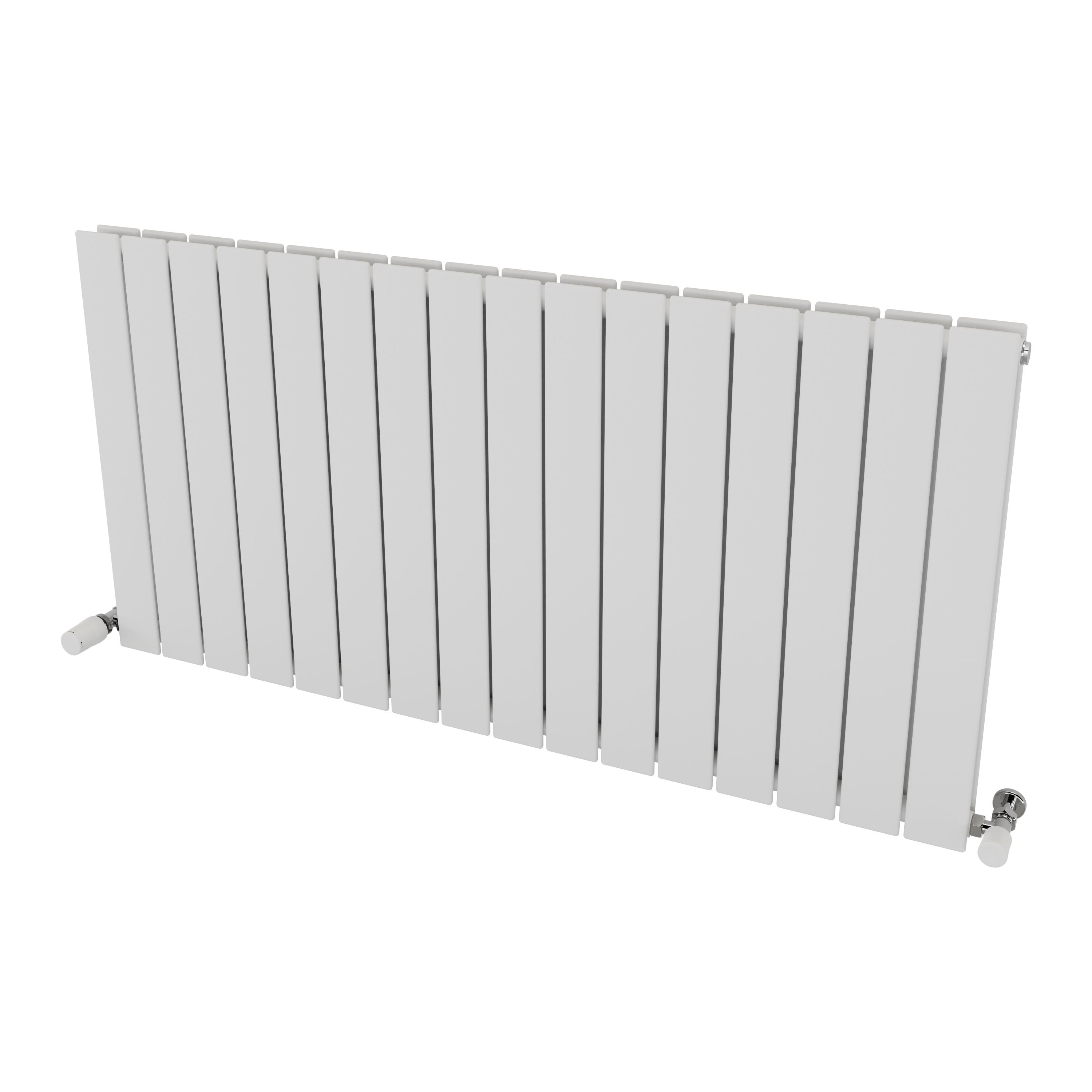 Ximax Vertirad Duplex Satin white Horizontal Designer panel Radiator