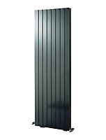 Ximax Vertirad Duplex Universal Anthracite Horizontal or vertical Radiator, (W)670mm x (H)1800mm