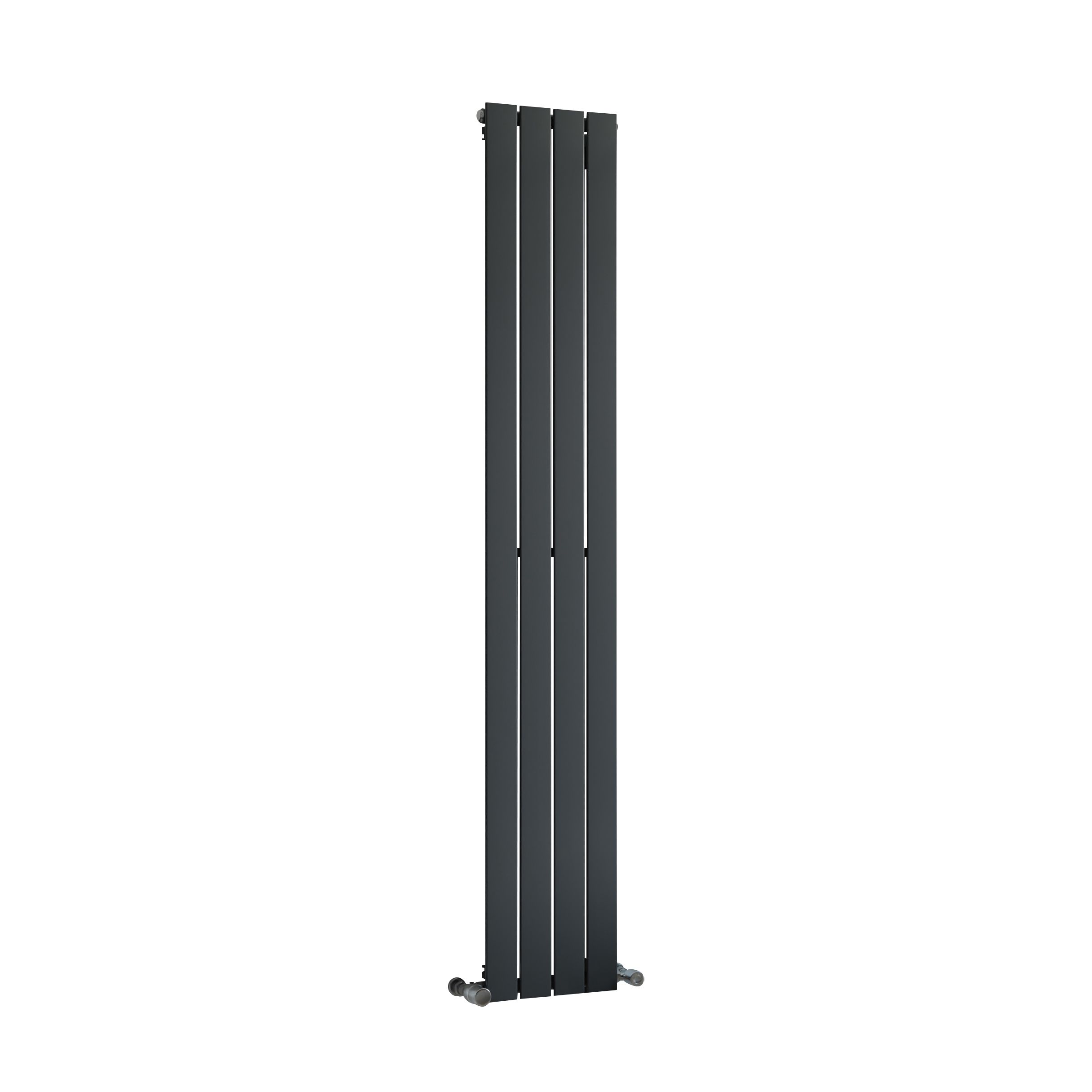 Ximax Vertirad HW1800295A Grey Horizontal or vertical Designer Radiator, (W)295mm x (H)1800mm