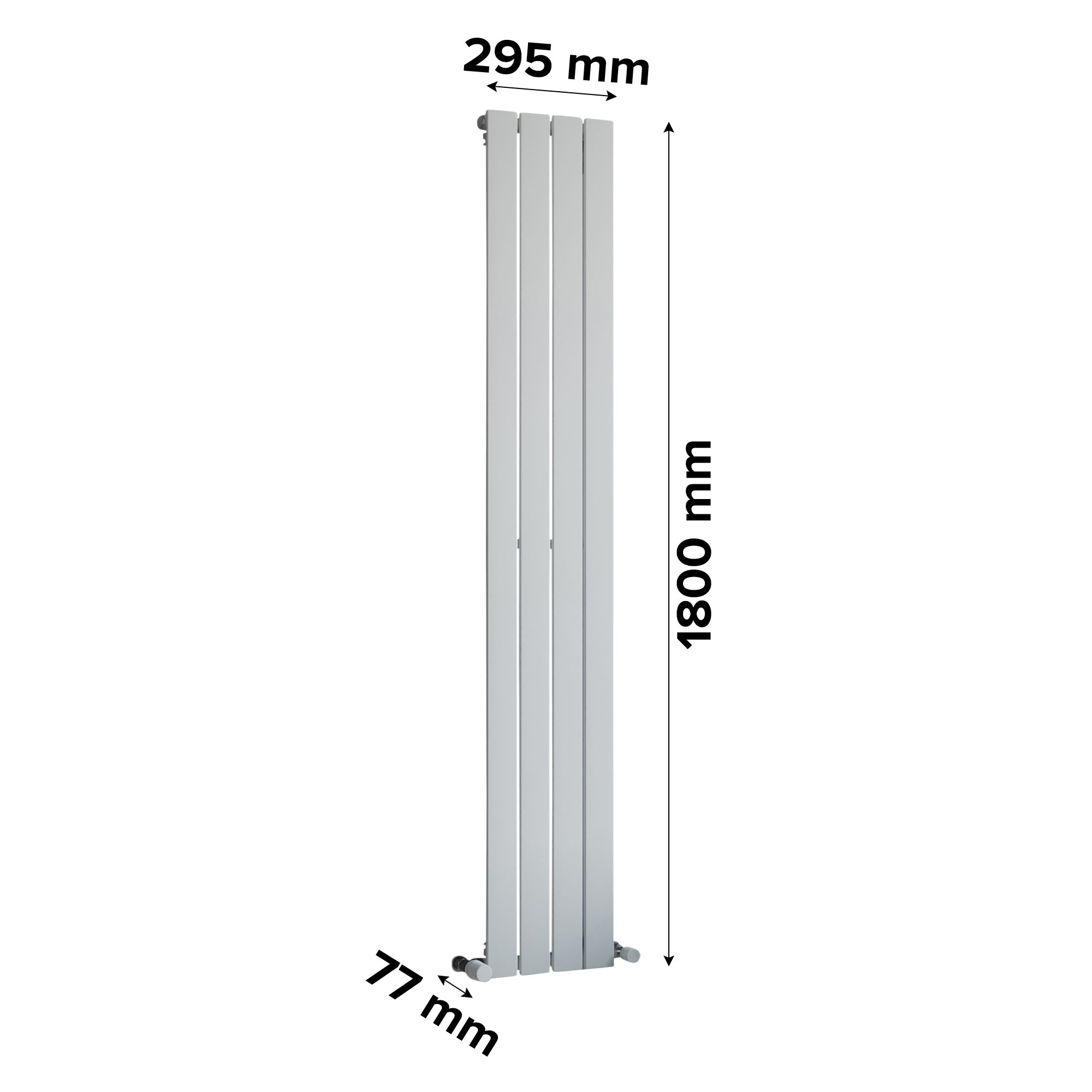 Ximax Vertirad HW1800295W Hydronic Horizontal or vertical Designer ...