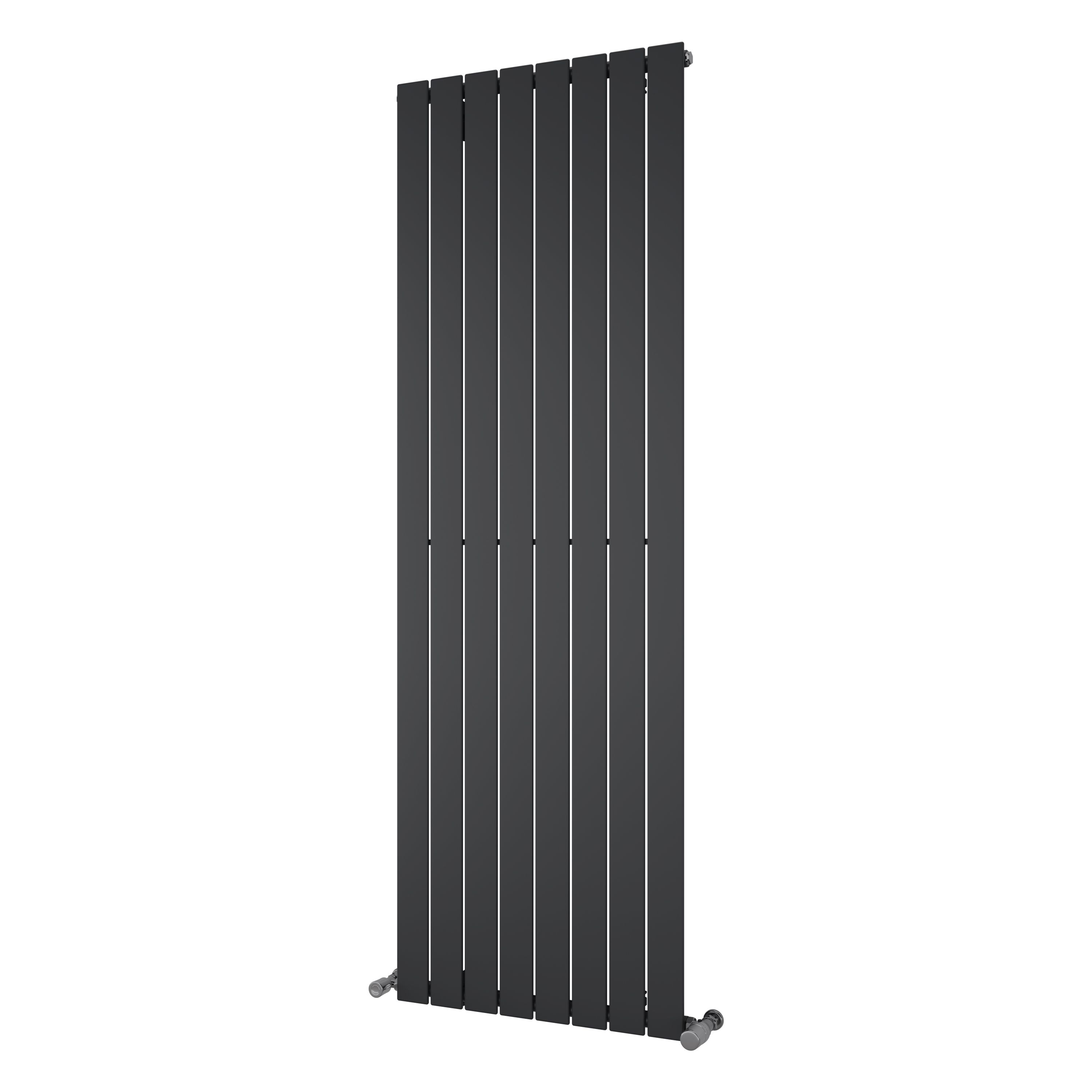 Ximax Vertirad HW1800595A Grey Gas Vertical Designer panel Radiator, (W)595mm x (H)1800mm