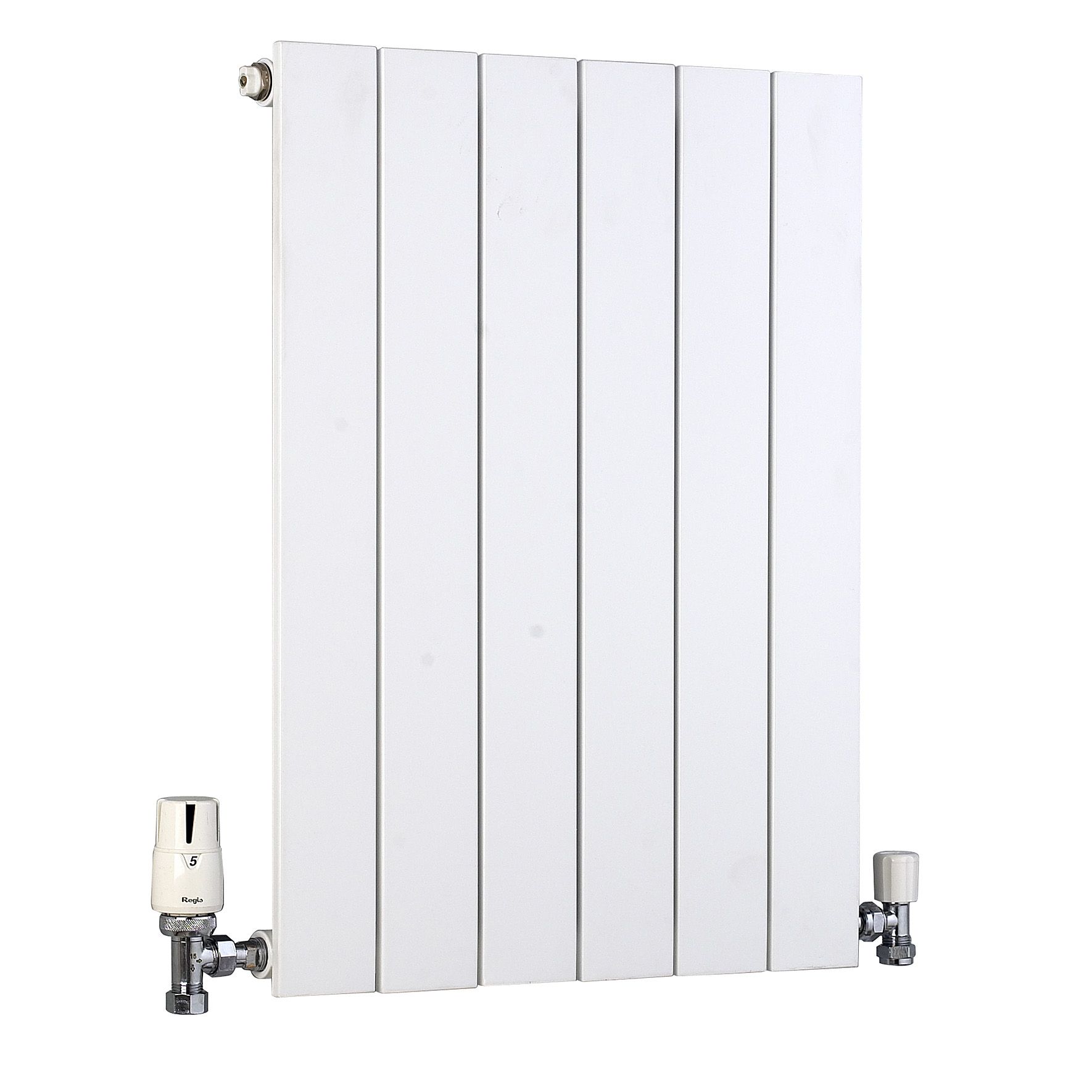 Ximax Vertirad HW60045W White Horizontal or vertical Designer 795BTU Radiator, (W)445mm x (H)600mm