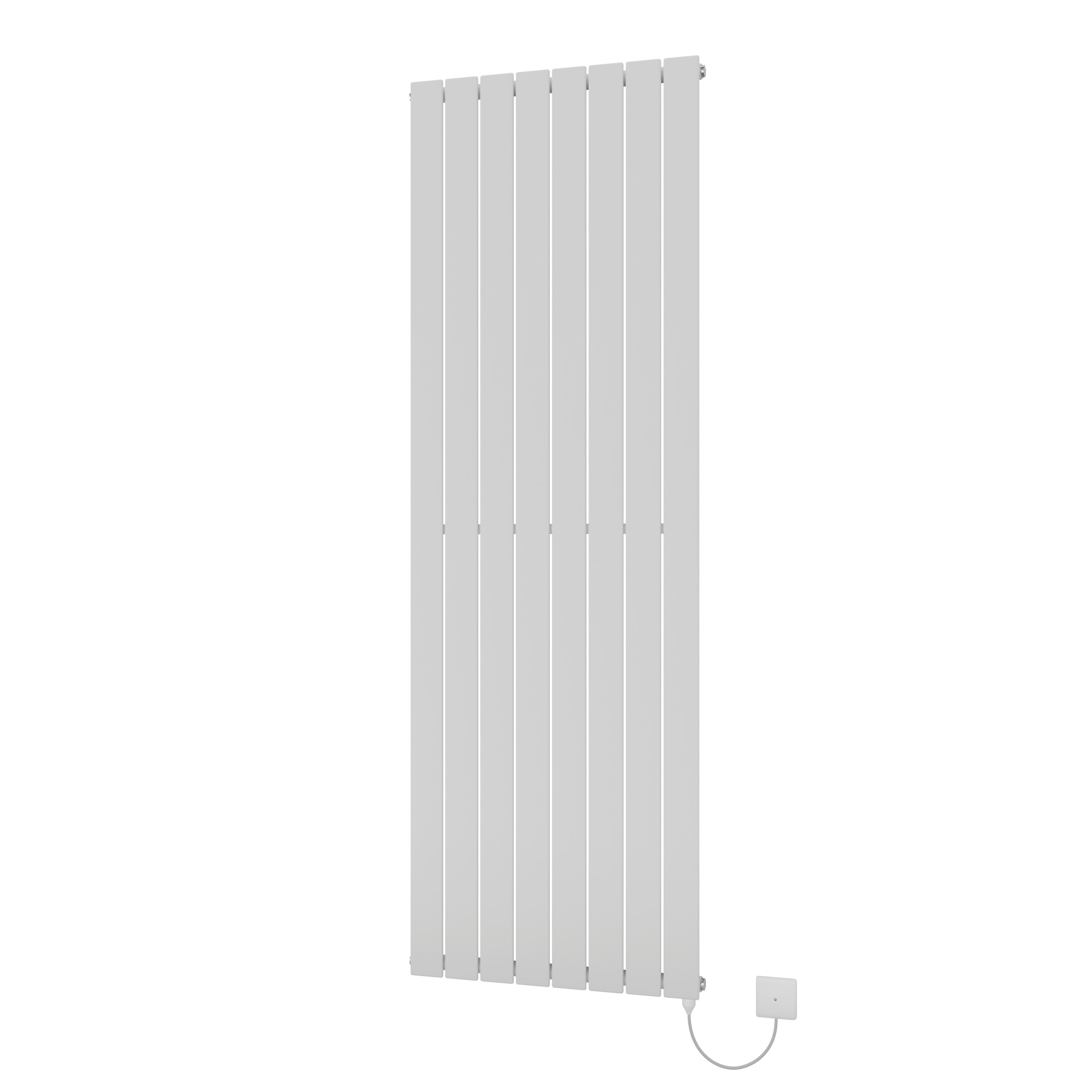 Ximax Vertirad HWE1800595W White Electric & gas Vertical Electric designer Radiator, (W)595mm x (H)1800mm