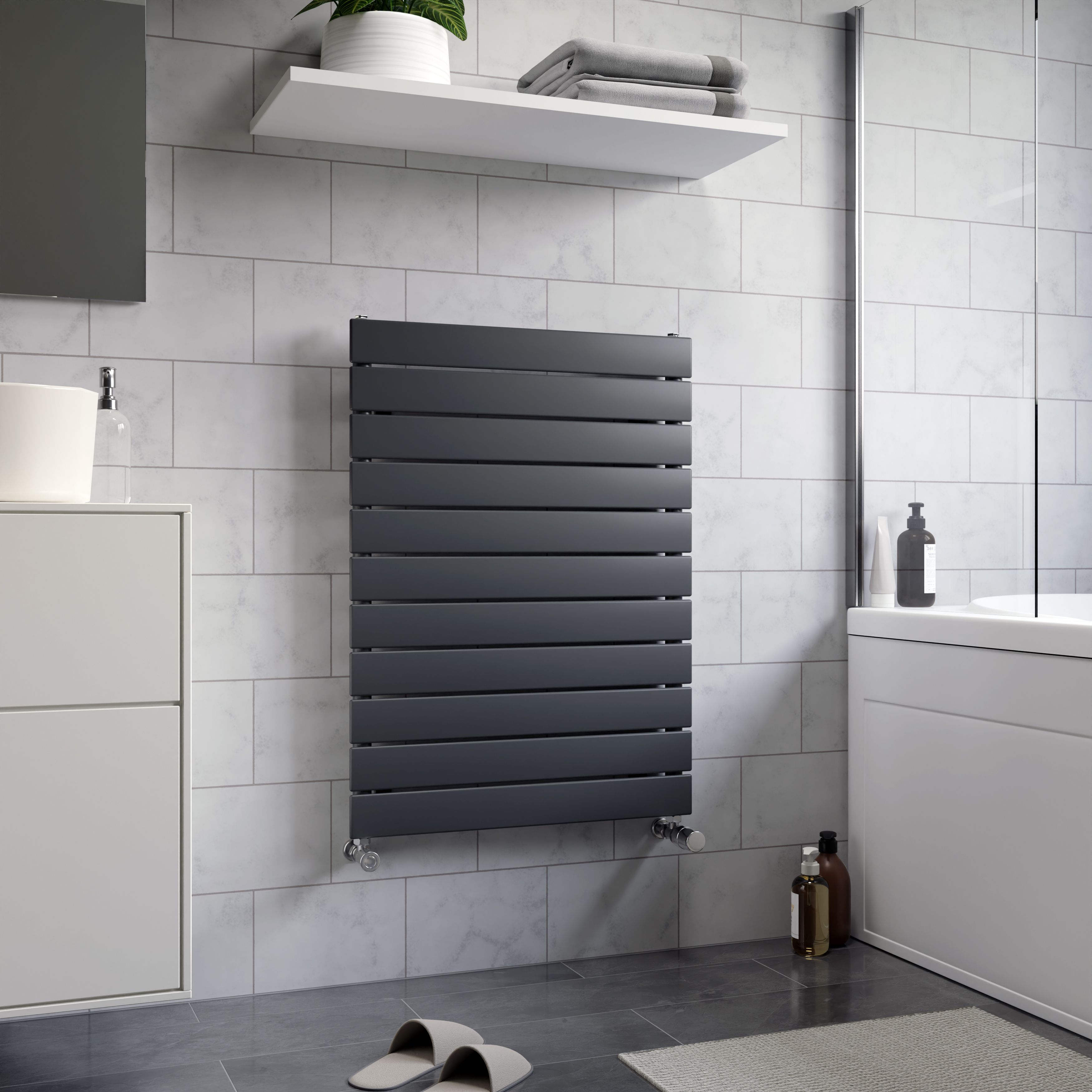 Ximax Vertirad HWH1195600A Anthracite Gas Vertical Designer panel ...