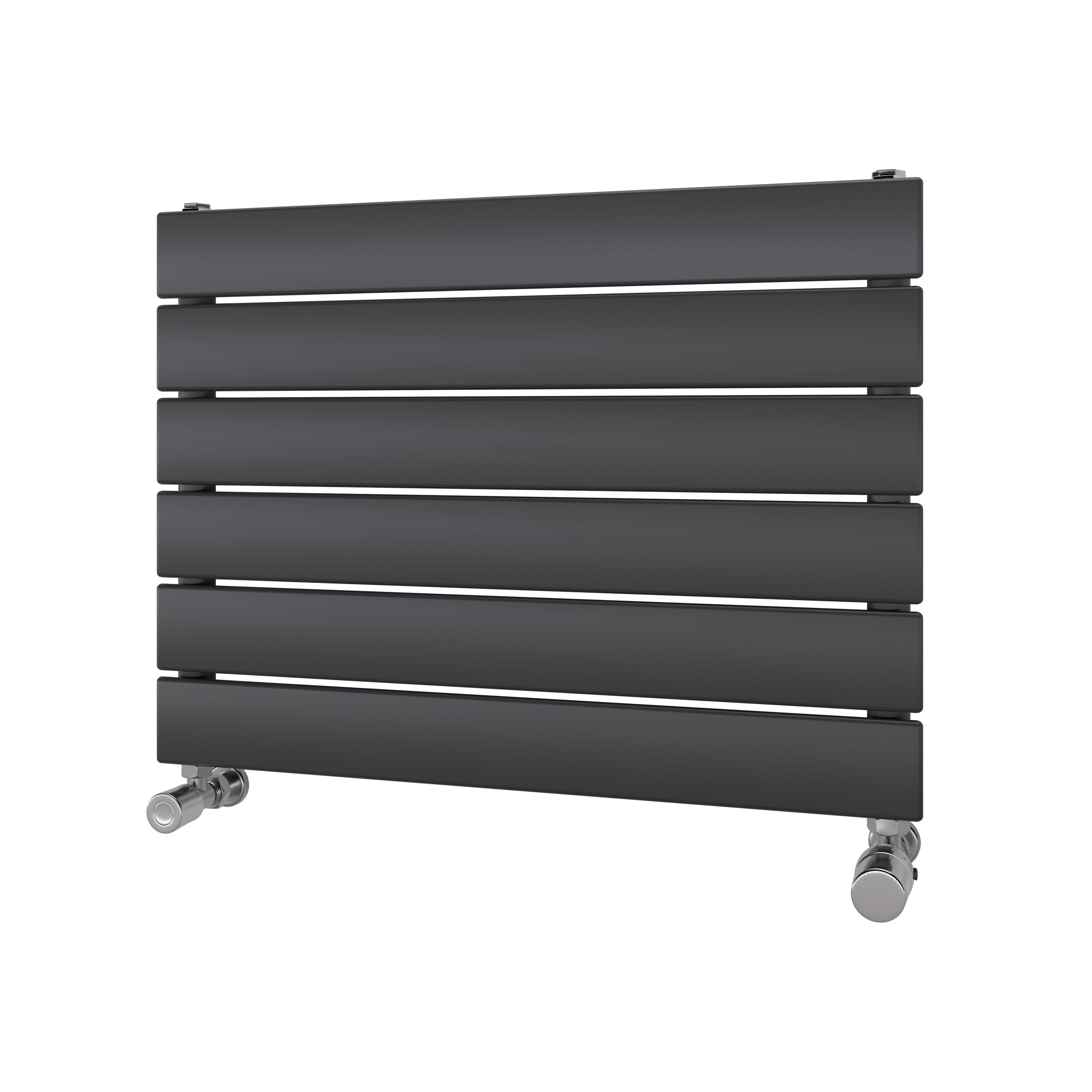 Ximax Vertirad HWH1195600A Grey Gas Horizontal Designer panel Radiator, (W)600mm x (H)445mm