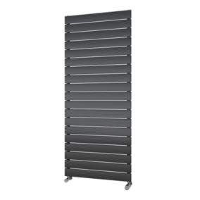 Ximax Vertirad HWH1195600A Grey Gas Vertical Designer panel Radiator, (W)600mm x (H)1420mm