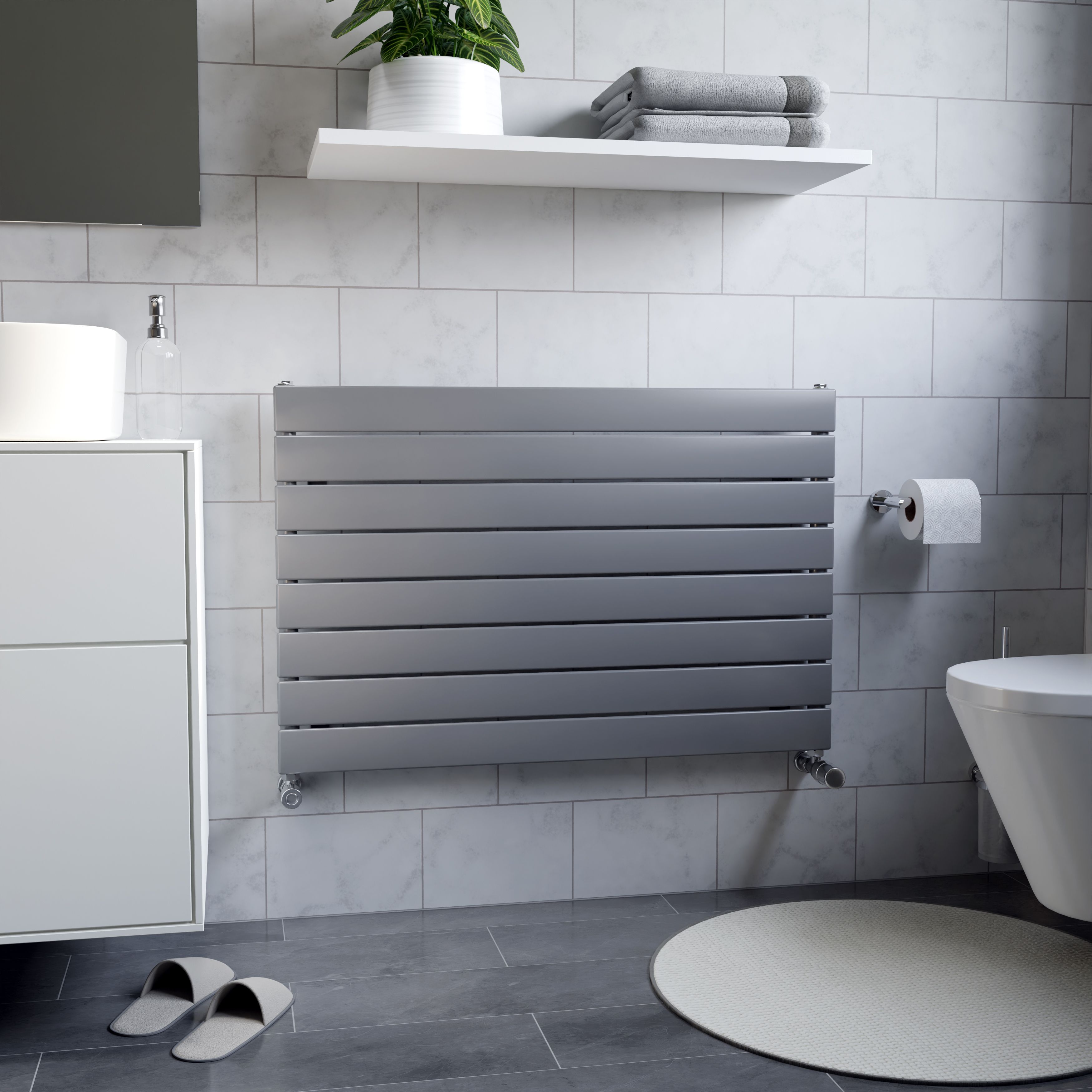 Ximax Vertirad HWH1195600S Gas Horizontal Designer panel Radiator, (W ...