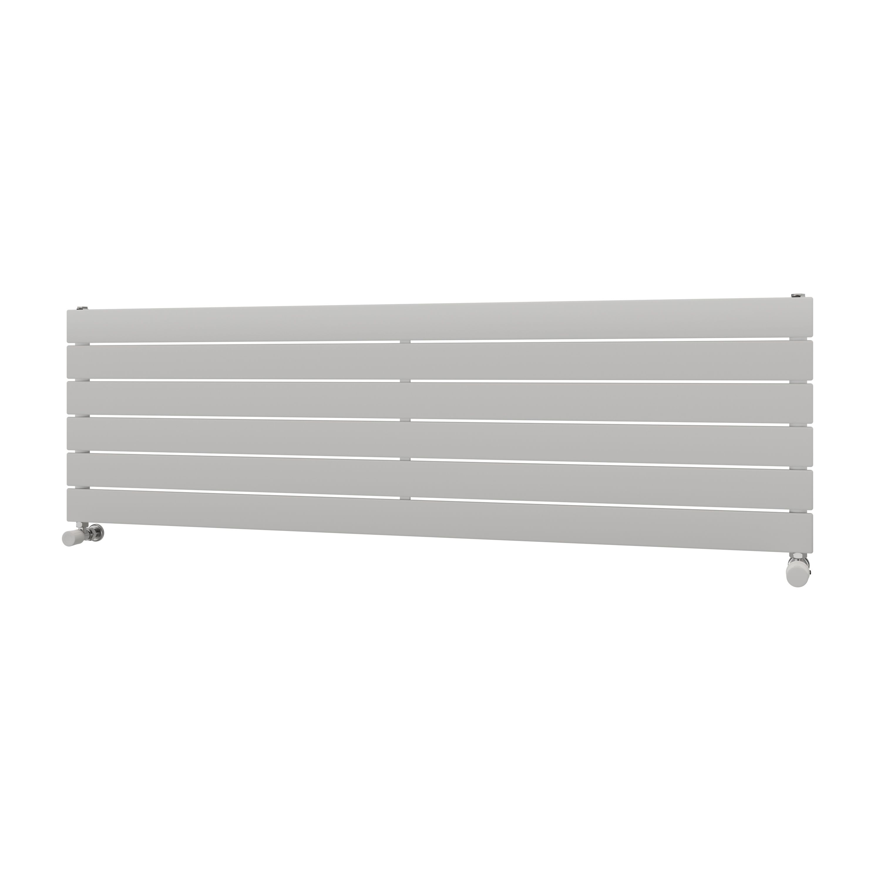 Ximax Vertirad HWH1195600W White Gas Horizontal Designer panel Radiator, (W)1500mm x (H)445mm