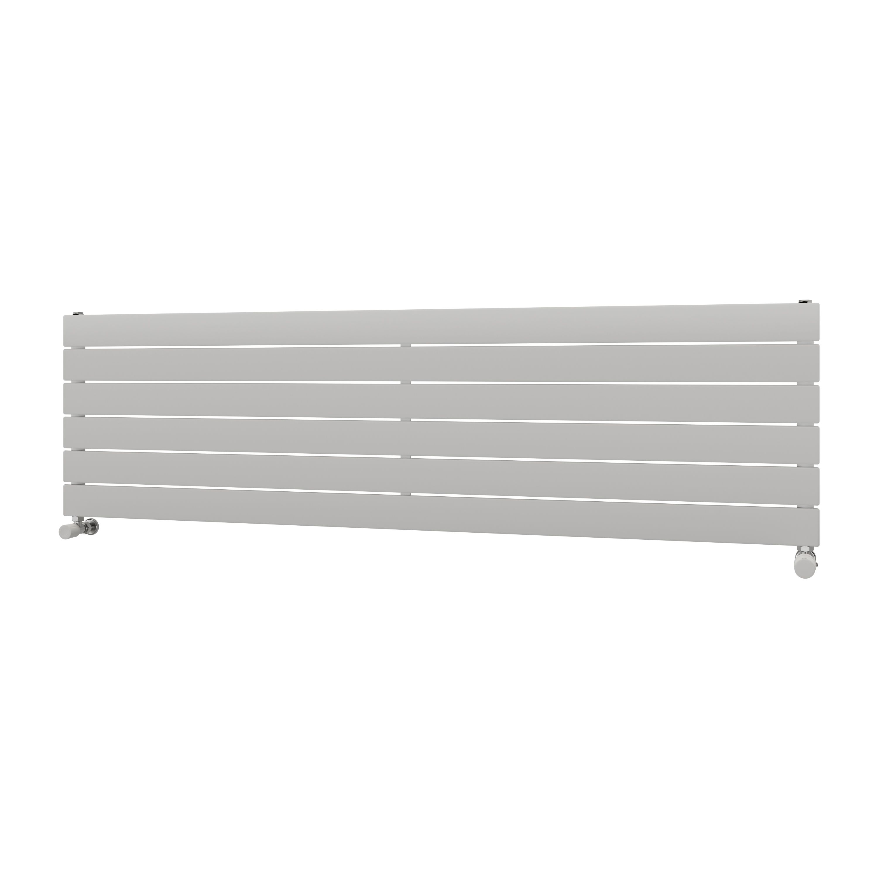 Ximax Vertirad HWH1195600W White Gas Horizontal Designer panel Radiator, (W)1600mm x (H)445mm