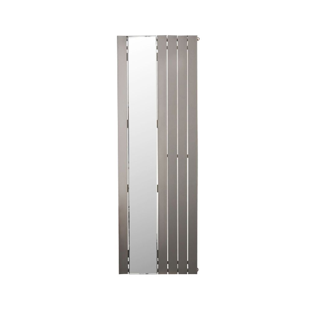 Ximax Vertirad Mirror Silver effect Vertical Designer Radiator, (W ...