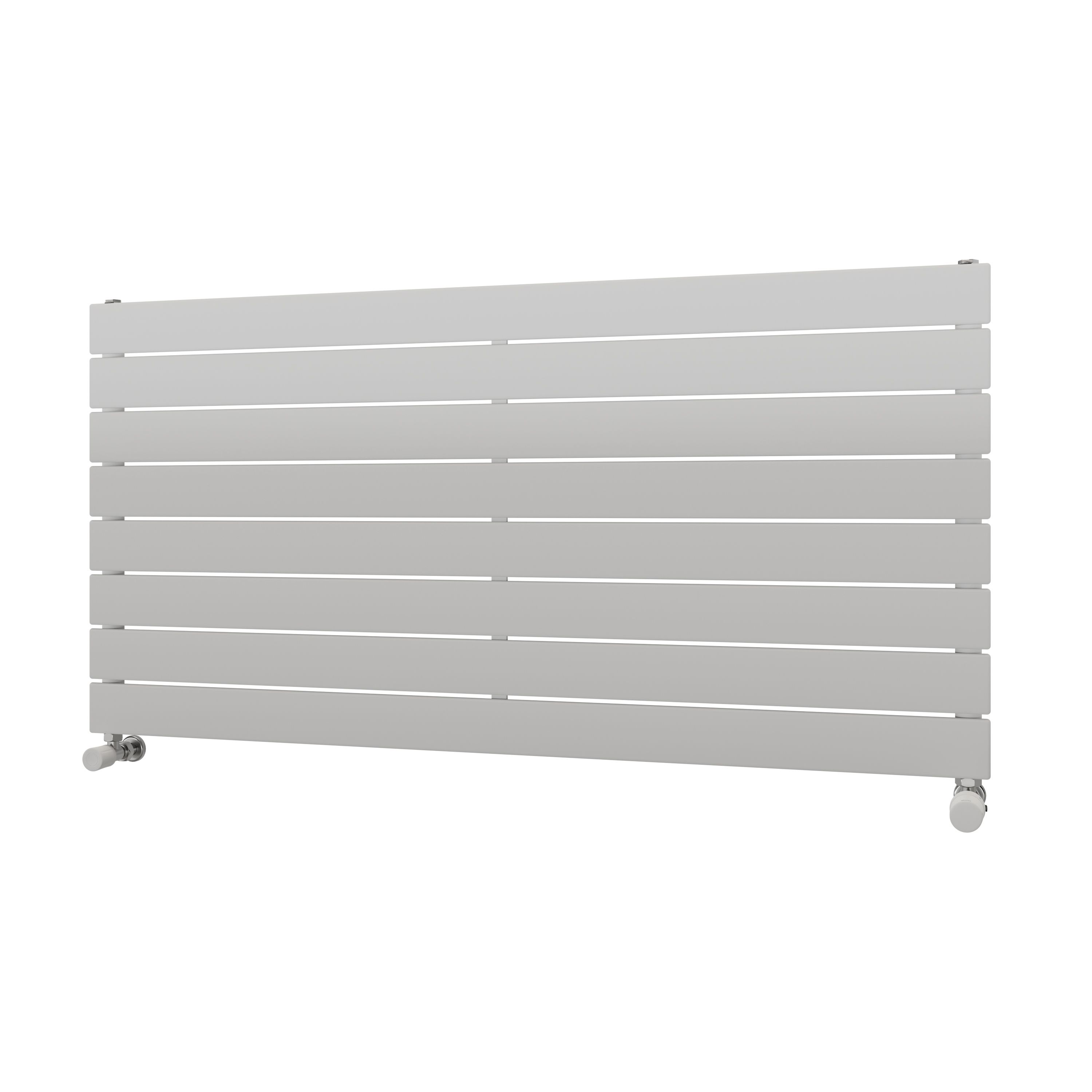 Ximax Vertirad Satin white Horizontal Designer panel Radiator, (W)1200mm x (H)595mm