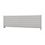 Ximax Vertirad Satin white Horizontal Designer panel Radiator, (W)1500mm x (H)445mm