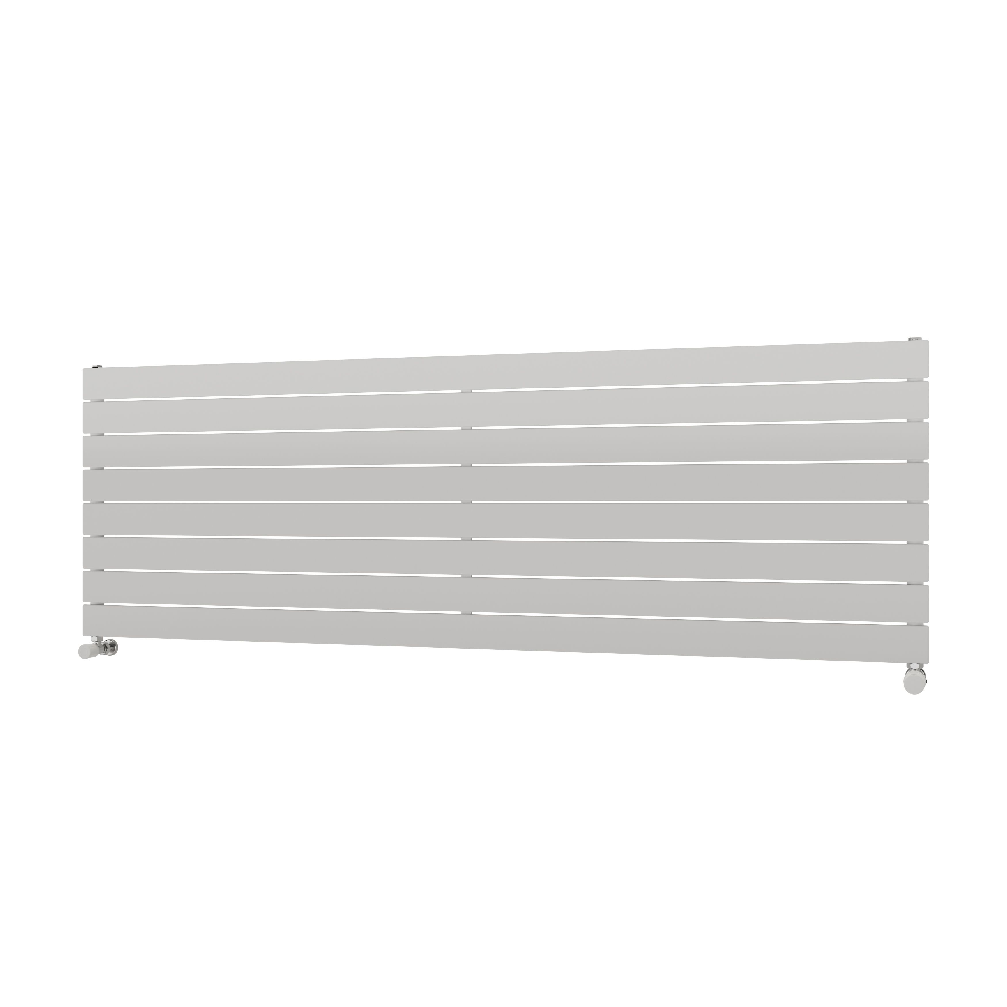 Ximax Vertirad Satin white Horizontal Designer panel Radiator