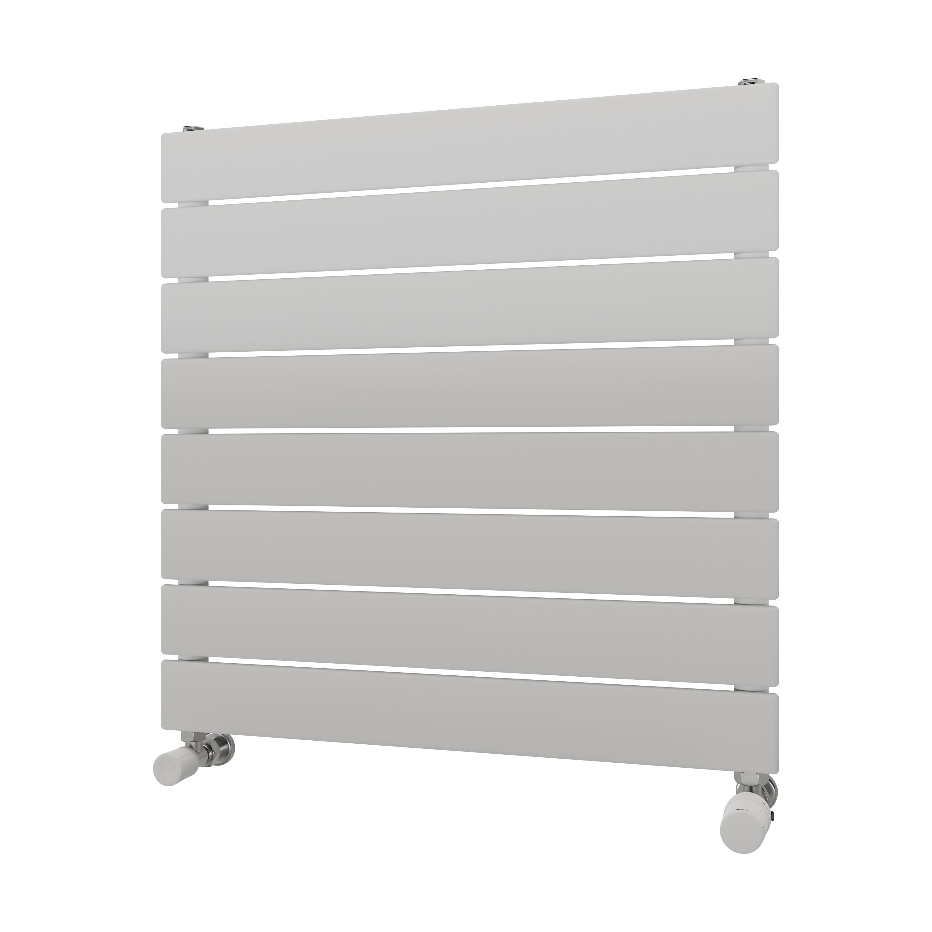 Ximax Vertirad Satin white Vertical Designer panel Radiator, (W)600mm x (H)595mm