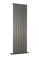 Ximax Vertirad Single Anthracite Vertical Radiator, (W)445mm x (H)1600mm