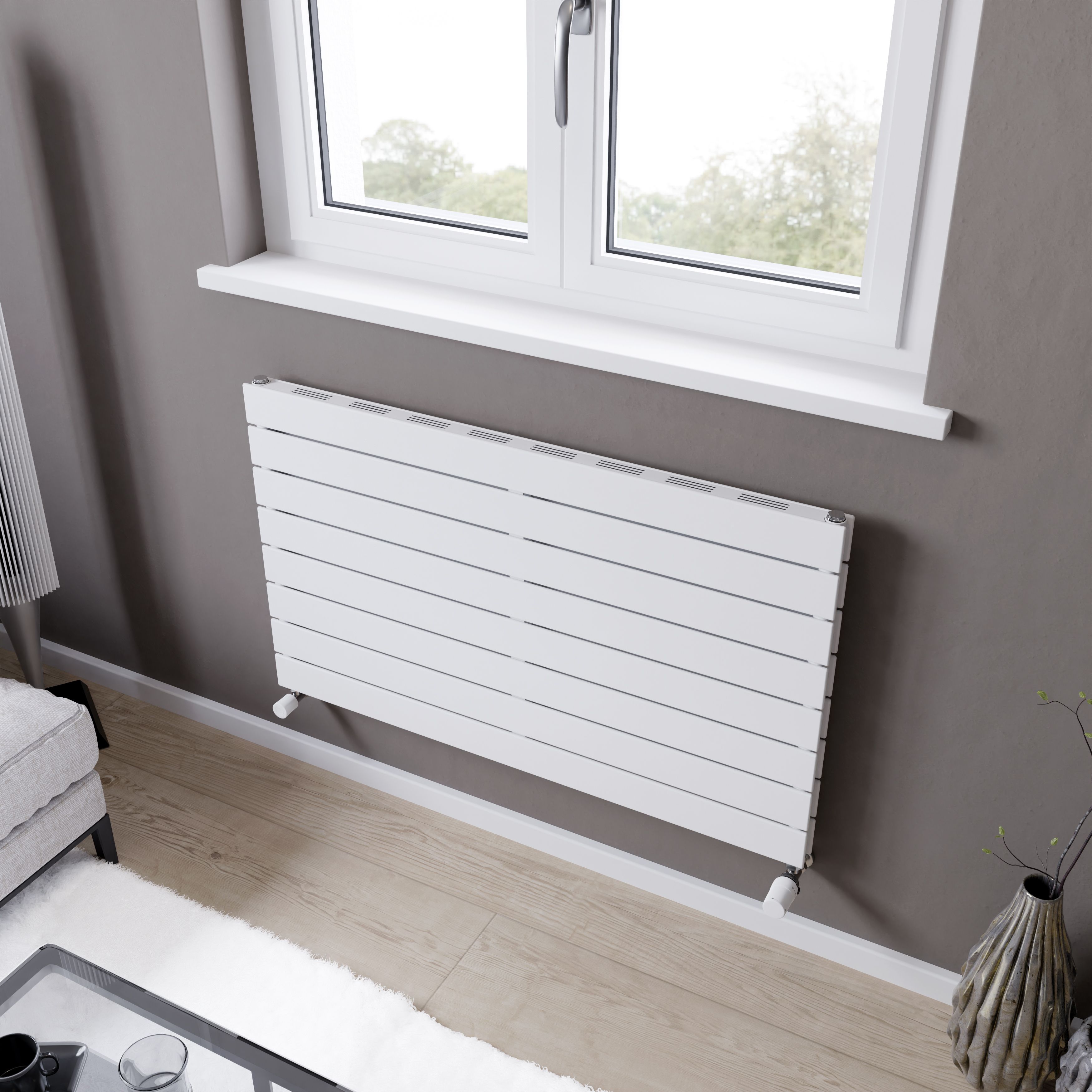 Moringa window radiator 60cm ホワイト Moringa window radiator 60cm ホワイト 森永ウインドー