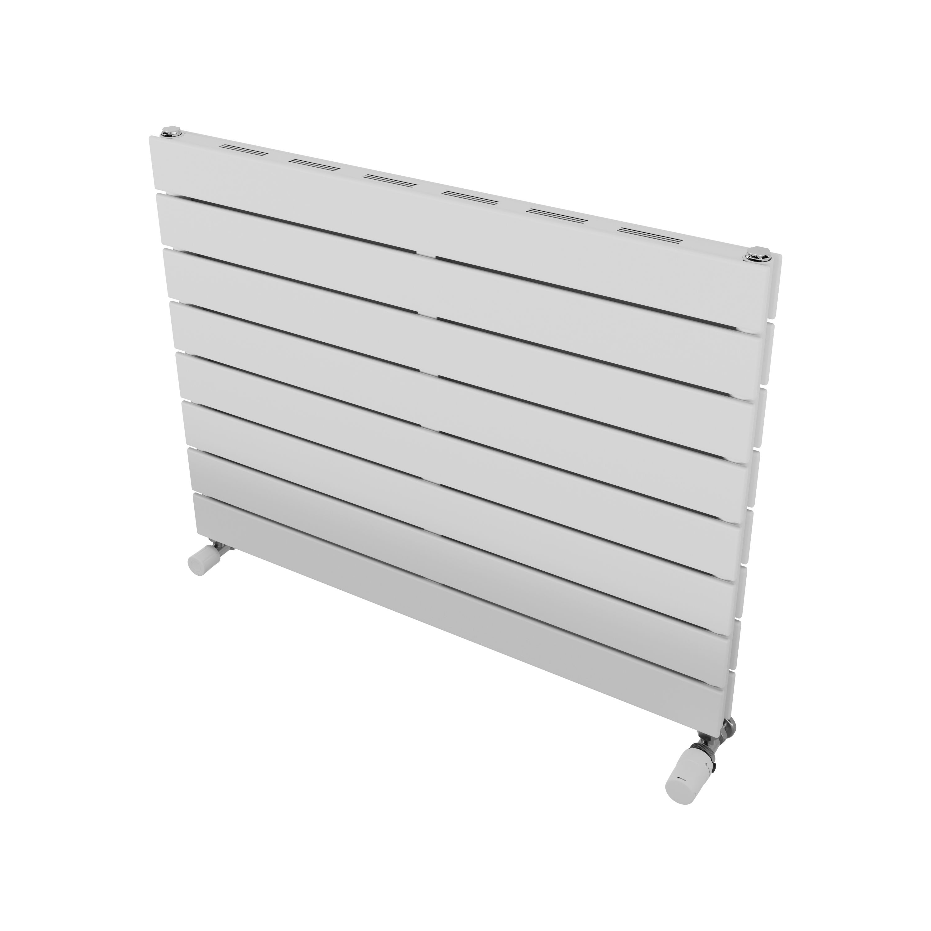 Ximax Vertirad Slimline Duplex Deluxe HWDHS5951000W White Gas Horizontal Designer panel Radiator, (W)800mm x (H)595mm