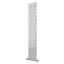 Ximax Vertirad Slimline Duplex Deluxe Satin white Vertical Designer panel Radiator, (W)295mm x (H)1800mm
