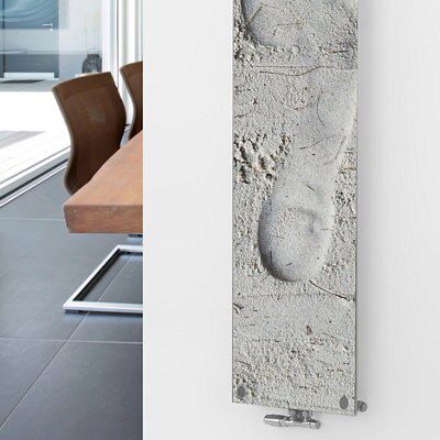Ximax Vertirad Vitro Vertical Designer Radiator, (W)595mm x (H)1800mm