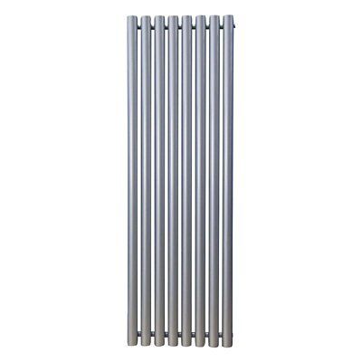 Ximax Vulkan Grey Vertical Designer Radiator, (W)435mm x (H)1800mm