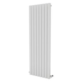 Ximax Vulkan Square VUQ1800585W White Gas Vertical Designer Radiator, (W)585mm x (H)1800mm