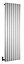 Ximax Vulkan Square White Vertical Designer Radiator, (W)285mm x (H)1800mm