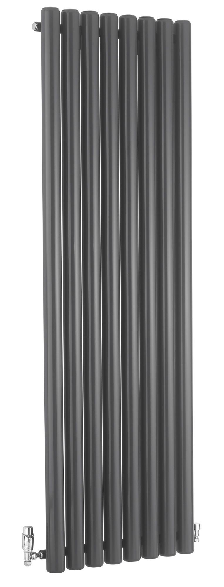 Ximax Vulkan VU180060A Anthracite Vertical Designer 6135BTU Radiator, (W)585mm x (H)1800mm