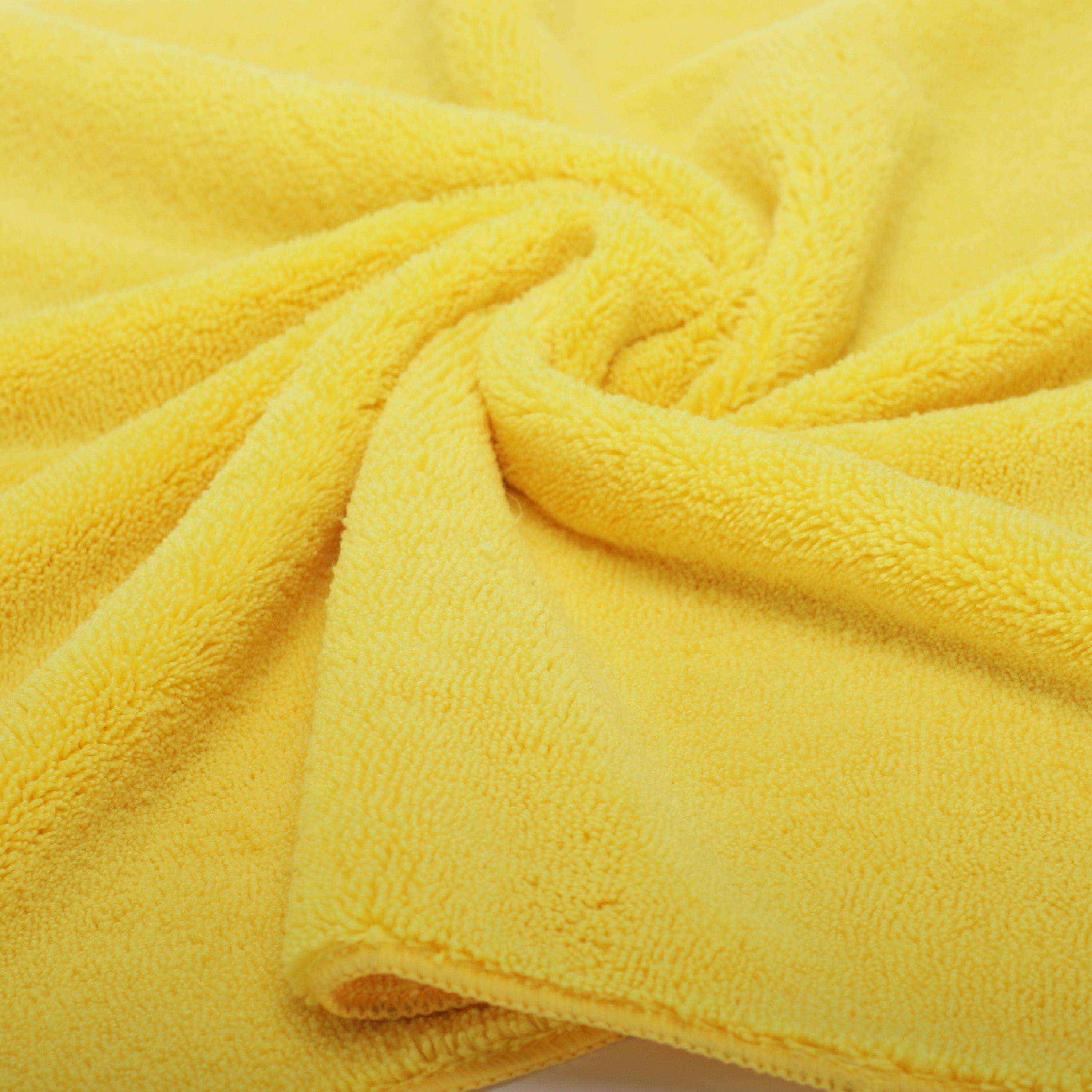 XL Yellow Microfibre Drying towel