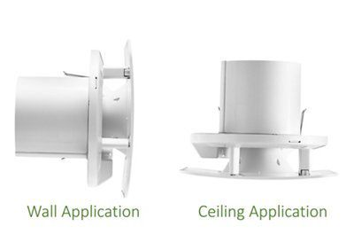 Xpelair C4HTR Extractor fan (Dia)100mm
